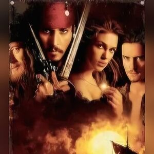 Pirates of the Caribbean Decorative Tin Sign